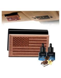 Ambientador de Auto AirPurelle Vainilla Ámbar 90 Días 2x8ml