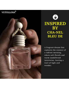 Ambientador de Aire Colgante VUTOLLOSA - 2 Botellas 10ML Aroma Duradero 2