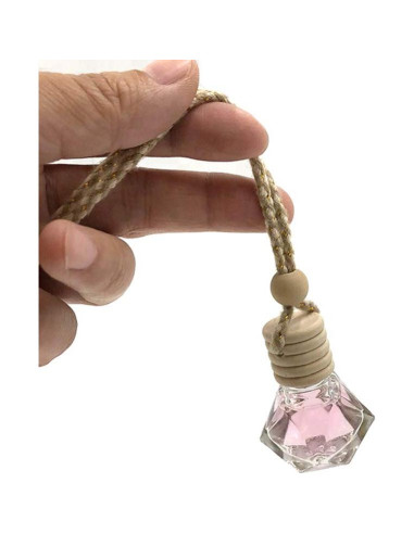 10 Botellas Difusor Colgante Vidrio Vacías Glasstore 6ml