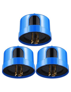 Fotocélula Automática Flutesan 3pcs Sensor Luz Exterior 120-277V