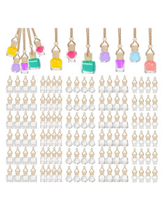 Fasmov 100 Pcs Difusores Ambientadores de Aire para Auto 10ml