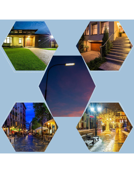 Fotocélula Automática Flutesan 3pcs Sensor Luz Exterior 120-277V