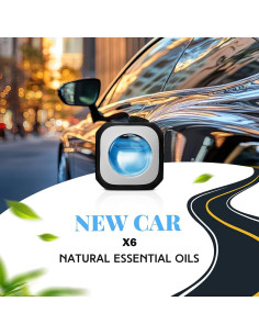 Clip Ambientador para Auto SCENTORINI Aroma Auto Nuevo - 6 Pzs 2