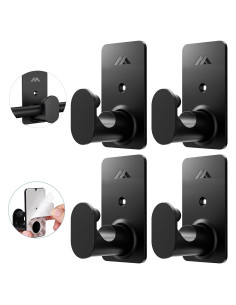 Soportes de barra de cortina sin taladrar BMONATY 4 piezas 11.34 kg