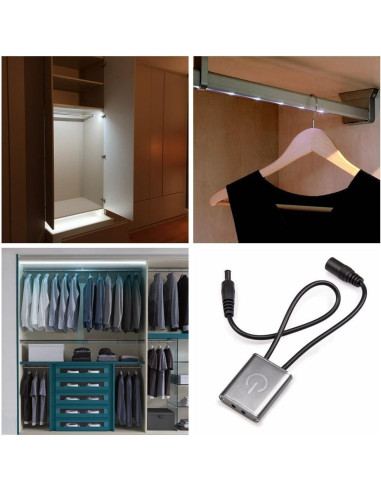 Interruptor de Sensor Automático Sensky para Gabinete LED 12V/24V