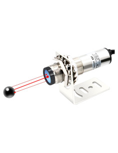 Sensor Láser Fotoeléctrico PNP NO+NC LCTC M18 10-30VDC 0-500mm