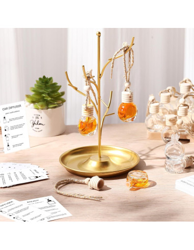 Juego de 50 Botellas Difusoras de Aromas Boao con Tarjetas