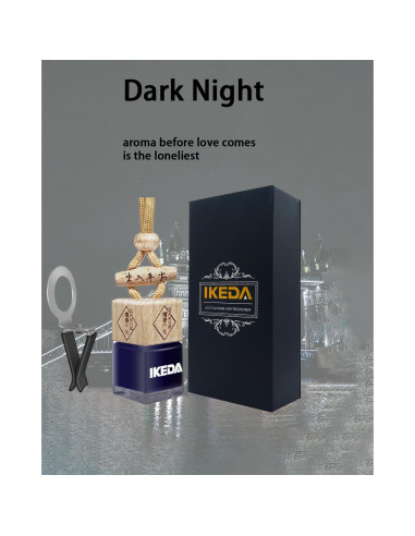 Ambientador de Aire para Automóvil Ikeda Noche Oscura 45 Días