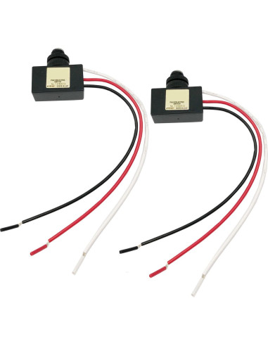Sensor Fotocélula FainWan 2Pcs AC 120-277V Control Luz