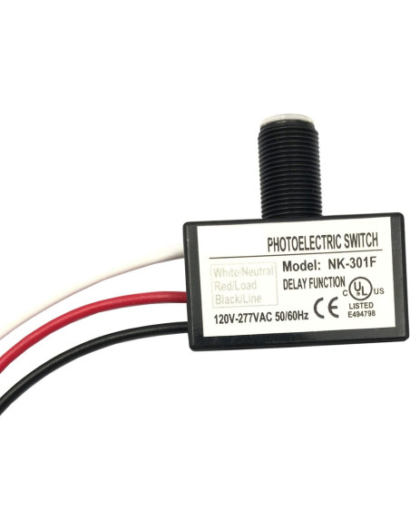 Sensor Fotocélula FainWan 2Pcs AC 120-277V Control Luz Sensor Fotocélula FainWan 2Pcs AC 120-277V Control Luz