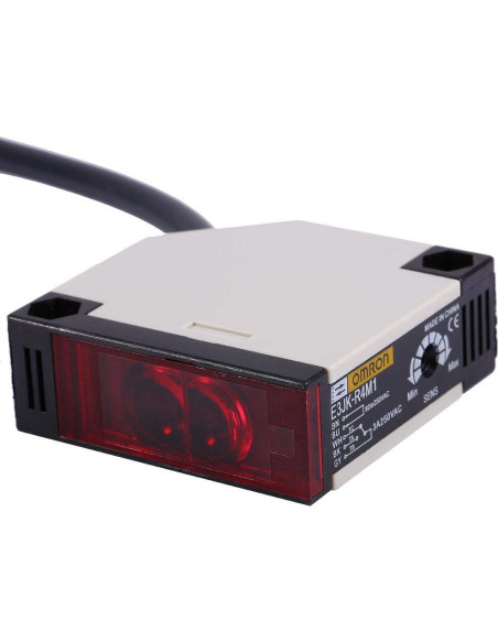 Interruptor Fotoeléctrico Oumefar E3JK-R4M1 90-250V 3A 4m Interruptor Fotoeléctrico Oumefar E3JK-R4M1 90-250V 3A 4m