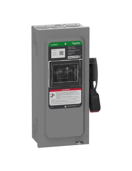 Interruptor de Seguridad Square D VHU361 30A 600VAC/600VDC