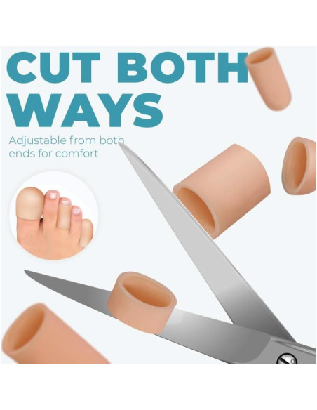 Protectores de Dedos de Gel Homergy - 2 Unidades para Alivio