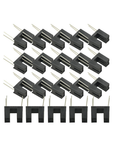 20 Sensores Ópticos ITR9608 Optoacoplador Fotoeléctrico