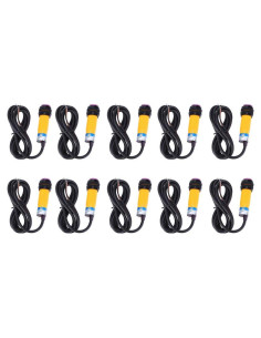 10 Interruptores Fotoeléctricos JYIO E3F-DS30C4 NPN 30cm 10-30VDC