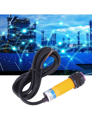 10 Interruptores Fotoeléctricos JYIO E3F-DS30C4 NPN 30cm 10-30VDC