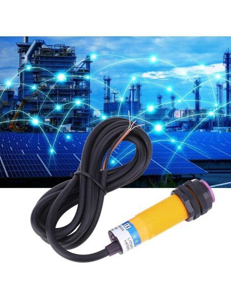 10 Interruptores Fotoeléctricos JYIO E3F-DS30C4 NPN 30cm 10-30VDC