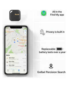 Localizador de Llaves Nutale AirPro Bluetooth iOS Negro 2
