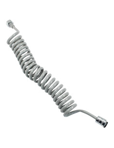 Manguera de Bidet Flexible Coufce 3m Gris PU Acero Inoxidable