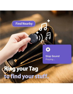 Localizador de Equipaje Inteligente Eelexa HB02 - Bluetooth, IP67 2