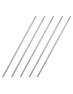 Varilla Redonda Sólida Acero Inoxidable 304 Uxcell 2mm 100mm - 5pcs