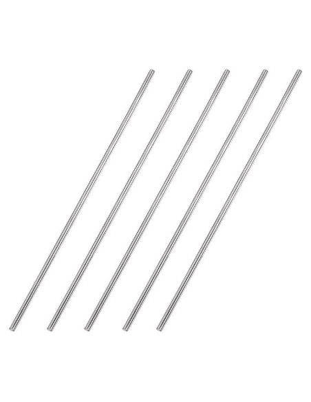 Varilla Redonda Sólida Acero Inoxidable 304 Uxcell 2mm 100mm - 5pcs