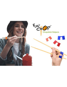 Ayudantes de Palillos Funchop para Niños y Adultos - 12 Piezas 2