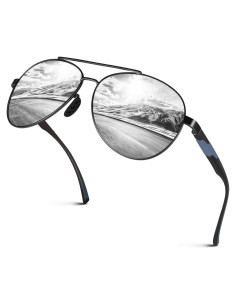 Gafas de Sol GQUEEN Polarizadas UV400 Estilo Militar