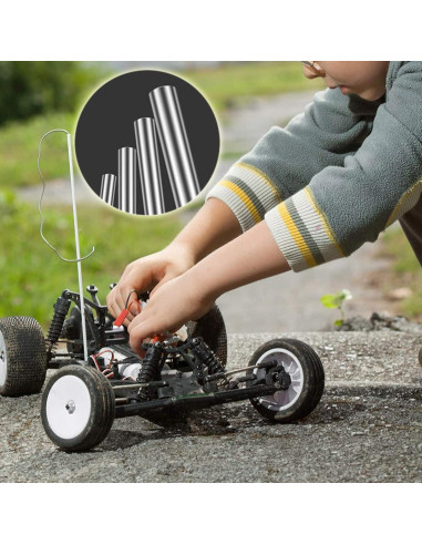 Barras de Acero Inoxidable TOP-VIGOR 5pcs 1mm x 300mm