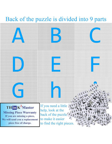 Rompecabezas 250 Piezas Think2Master Parque de Diversiones 36.1x48.9cm