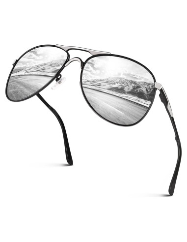 Gafas de Sol GQUEEN Polarizadas UV400 Estilo Militar