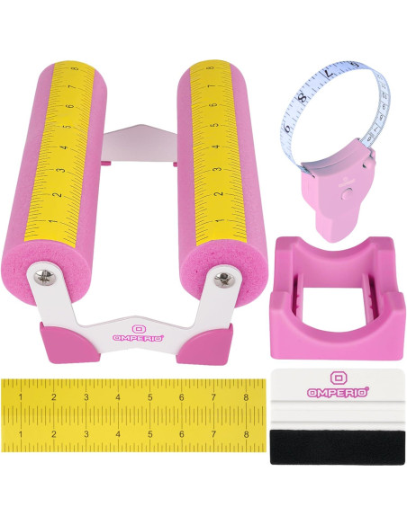 Soporte para Tazas OMPERIO Rosa con Raspador de Fieltro