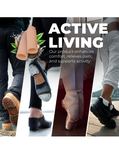 Protectores de Dedos de Gel Homergy - 2 Unidades para Alivio