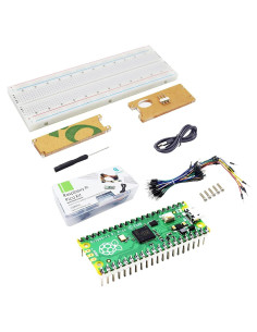 Kit de Inicio Raspberry Pi Pico Adeept con Protoboard y Cables