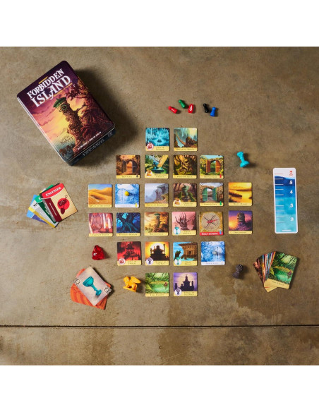 Isla Prohibida - Juego de Mesa Cooperativo Gamewright 2-4 Jugadores