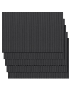 Malla de Ojos para Fursuit STSTR 5 Hojas PVC Negro 300x200mm