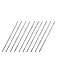 Varilla Redonda Sólida Acero Inoxidable 304 Uxcell 3mm x 100mm - 10pcs