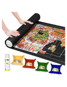 Alfombra de Rompecabezas FELIZROCA 116.84x66.04cm con Pegamento