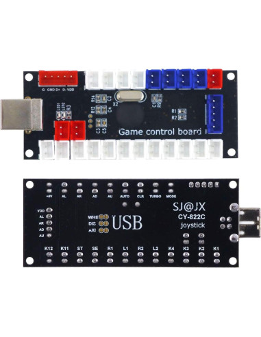 Controlador USB SJ@JX para Joystick y Botones HAPP