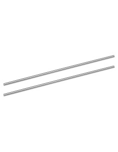 Barra de Acero Redonda HSS 3mm x 150mm uxcell - 2 Piezas
