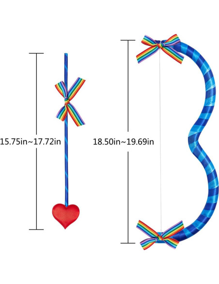 Conjunto Arco y Flecha de Cupido para Fiesta y Cosplay