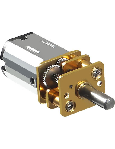 2 Piezas Motor de Reducción de Velocidad N20 DC 6V 30RPM