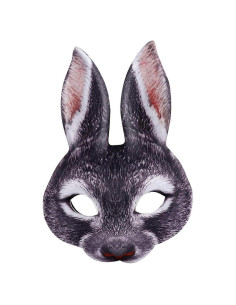 Máscara de Conejo de Halloween Hosfairy - Talla Única