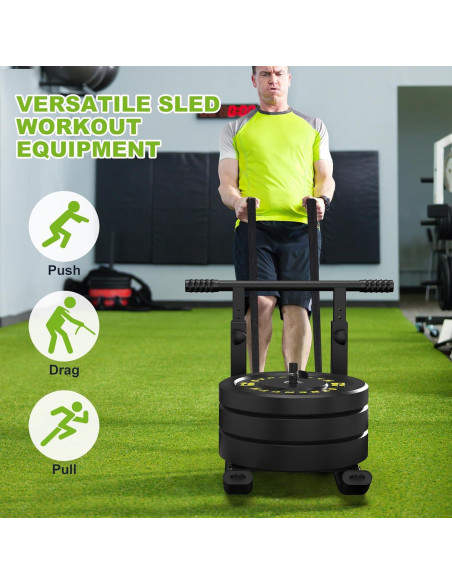 Trineo de Entrenamiento Choiana SP0513 Ajustable 250kg