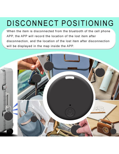 Rastreador Bluetooth 6 pcs - Localizador de Llaves y Equipaje