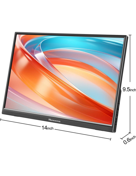 Monitor Portátil 16" Full HD 1920x1200 IPS HDMI USB-C