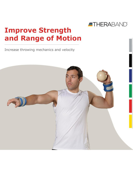 Pelota Isotónica THERABAND 11.43 cm 2.99 kg para Rehabilitación