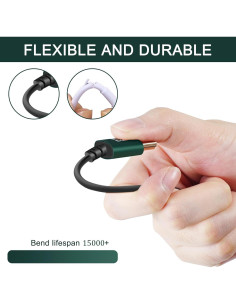 Cable Micro HDMI a HDMI Thsucords 0.3m 4K 60Hz Ultra Delgado 2