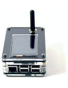 Caja para Raspberry Pi 4/3B+ C4Labs con Pantalla Nextion 2.4" 2