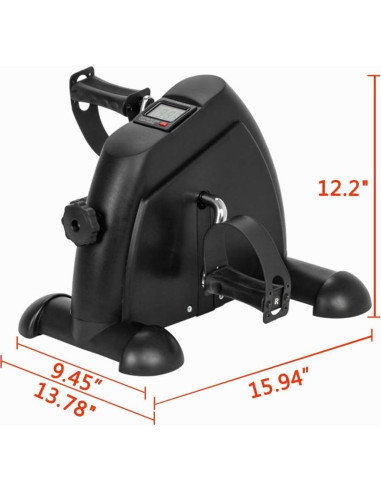 Bicicleta de Ejercicio Mini W002K Portátil con Pantalla LED